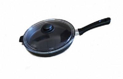  Сковорода чугунная литая 240*60, бакелит/ручка, ст/крышка,  фото 1