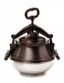 Казан Афганский 8л, коричневый двухцветный