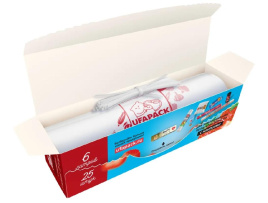 Пакеты для замораживания продуктов 28*45 см 25 шт рулон 6 литров (Уфа Пак)