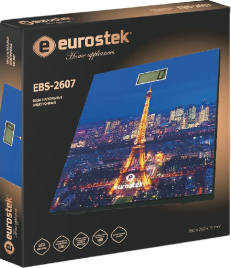 Весы напольные электронные Eurostek EВS-2607 180 кг, LCD-дисплей 1/8