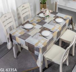 Клеенка ПВХ на тканевой основе Dekorelle Silvia 021, разм. 1,4х20м