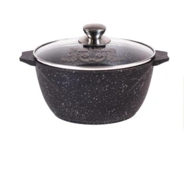 Кастрюля 3,0 л АП Гранит black
