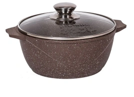 Кастрюля 2,0 л АП Гранит brown