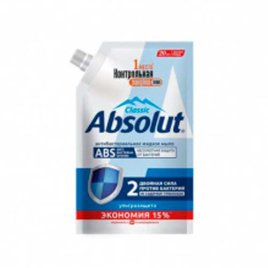 Жидкое мыло 500 гр ABSOLUT abs антибактериальное ультразащита