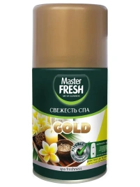 Master Fresh Gold освежитель воздуха сменный баллон Свежесть SPA 250 мл