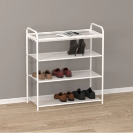 Подставка для обуви "Верона 24" 65х30х79 см (VERONA 24 shoe rack) (Белый)