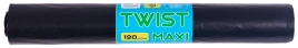 Мешок для мусора 120 л в рулоне TWIST MAXI (750*930*0,035мм) (10