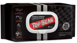 Салфетки влажные Top Gear №45 универсальные автомобильные