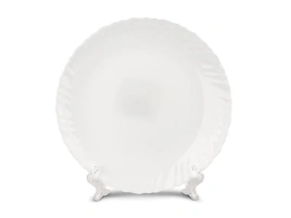 Тарелка плоская круглая d=21,5 см белье