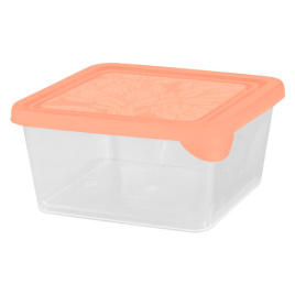 Набор контейнеров 3 шт 0,45 л HELSINKI Artichoke квадратные персиковая карамель