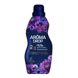 AROMA DROP гель для стирки 2 в 1 Aromatherapy Лаванда и ваниль, 1000 г