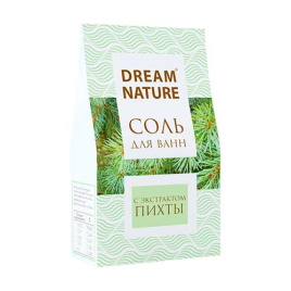 Dream nature Соль для ванн с экстрактом пихты 500 г  (картон)