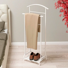 Вешалка костюмная "Римини 2" (Rimini 2 costume hanger) (белый)