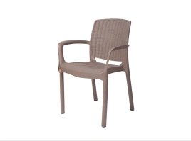 Кресло Rodos серо-коричневый