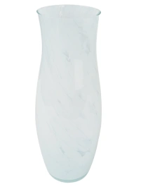 Ваза С-64 h-26 см (в стеклокрошку) Белый