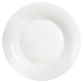 Тарелка плоская круглая d=22,5 см, белье