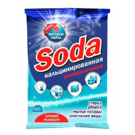 ВЫГОДНАЯ УБОРКА Сода кальцинированная 600 гр