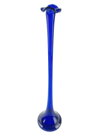 Ваза С-81 h-51 см (в стеклокрошку) Синий
