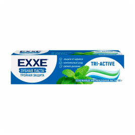 Зубная паста EXXE 100 мл Тройная защита tri-active