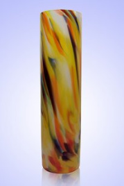 Ваза Цилиндр h- 30 см d-10см (в стеклокрошку) Разноцветный