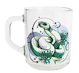 НГ Кружка 200 мл Green tea Змеи