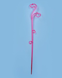 Опора для орхидей h60 розовый