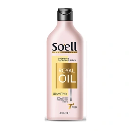 SOELL OIL NUTRITIVE шампунь для волос  400 мл Питание и здоровый блеск