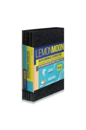 Салфетка абразивная 150х100 750 г/м² 5 шт Lemon Moon Гриль скраб