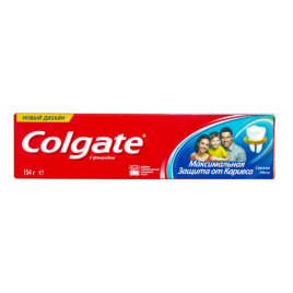 Зубная паста COLGATE Максимальная защита от кариеса. Свежая мята (синяя) 100 мл
