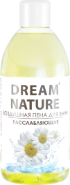 Dream Nature воздушная пена для ванн Антистресс с ароматом ромашки 1 л