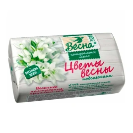 Мыло ВЕСНА Цветы весны, Подснежник 90 гр