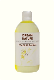 Dream Nature воздушная пена для ванн Сладкая ваниль с ароматом ванили 1 л