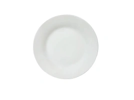 Тарелка плоская круглая d=20 см белье