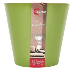 Горшок цв London 3,3 л d190 мм оливковый