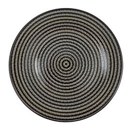 Тарелка плоская круглая d=19 см Затмение