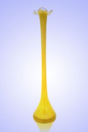 Ваза С-81 h-51 см (в стеклокрошку) Желтый
