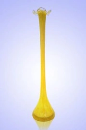 Ваза С-81 h-51 см (в стеклокрошку) Желтый
