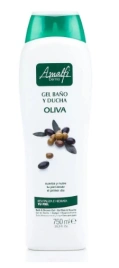 Гель для душа 750 мл AMALFI  "Olive" для всех типов кожи(БОЛЬШОЙ ОБЪЕМ!)