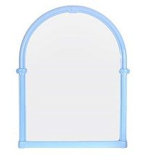 Зеркало в рамке 425*540 мм Олимпия бледно-голубой