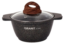 Кастрюля 1,0 л 180 а/п Granit ultra original,