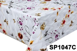 Клеенка ПВХ на тканевой основе Dekorelle Glance 551, разм. 1,4x20м
