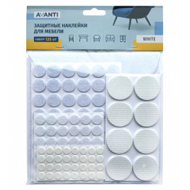 Avant-gard защитные наклейки для мебели 125 шт белые