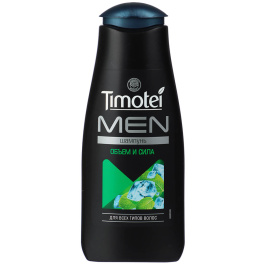Шампунь для волос мужской TIMOTEI MEN Объем и сила, п/б, 385 мл