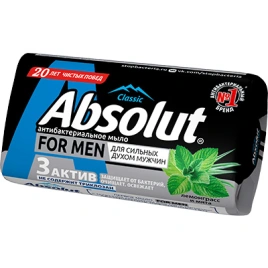 Мыло ABSOLUT For men Лемонграсс и мята 90 гр