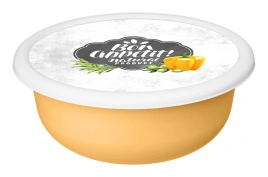 Миска 2,1 л  Modena  с декором, с/кр бледно-желтый