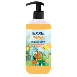 EXXE Жидкое мыло 500 мл детское Тропическое манго, серия Джунгли