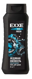 Гель для душа EXXE MEN 400 мл 2 в 1 FRESH Тонизирующий