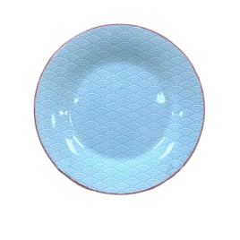 Тарелка плоская круглая d=20, Прилив
