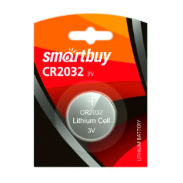 Батарейка Smartbuy CR2032 BL5 SBBL-2032-5B
