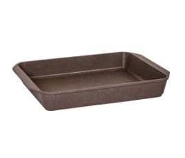 Противень 33*22 см Гранит brown